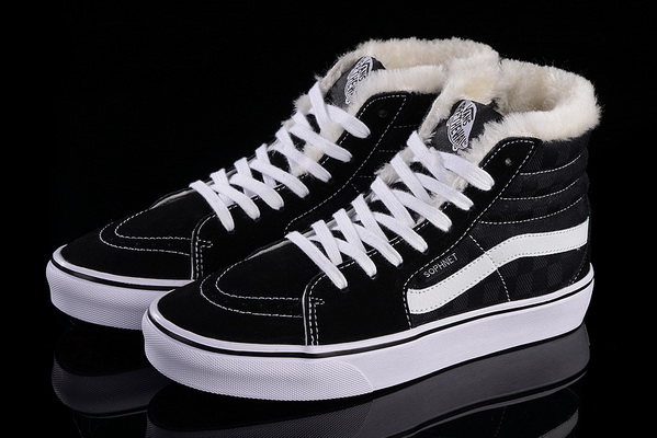Vans High Top Shoes Lined with fur--026